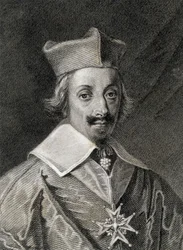 Ritratto del cardinale Richelieu .