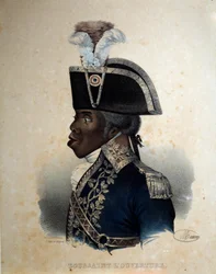 Ritratto di Francois Dominique Toussaint (incisione)