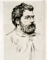 Ritratto di Georges Bizet (disegno)