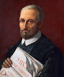 Portrait of Giovanni Pierluigi da Palestrina, Italian composer. (painting)