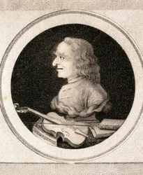 Ritratto di Giuseppe Tartini (acquaforte)