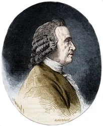 Ritratto di Louis Jean Marie Daubenton, dit Daubenton, naturalista francese.