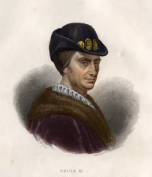 Ritratto di Luigi XI (1423 - 1483), re di Francia