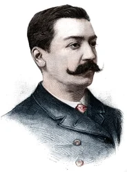 Ritratto del principe Roland Bonaparte (1858-1924), geografo e botanico francese.