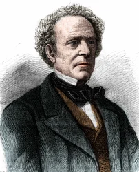 Ritratto di Prosper Duvergier de Hauranne, politico francese (1798 - 1881).