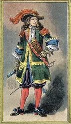 Ritratto di Rene Duguay Trouin, marinaio francese.
