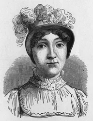 Ritratto di Sophie Armand o Madame Blanchard (1778-1819), moglie di Jean Pierre Blanchard, aeronauta francese. Morì nell