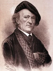 Ritratto di Wilhelm Richard Wagner (acquaforte)