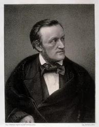 Ritratto di Wilhelm Richard Wagner (acquaforte)
