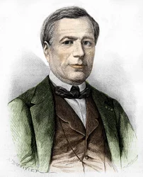 Ritratto di Xavier MARMIER Scrittore, poeta, viaggiatore, traduttore di letteratura del Nord.