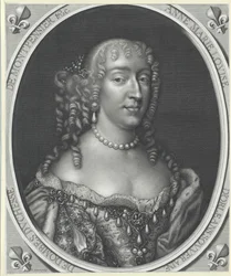 Principessa di Orléans Anna Maria Luisa (stampa)