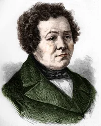 ritratto di Adolphe Cremieux, politico francese.