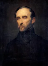 Ritratto di Eugene Cavaignac (1802-1857) Governatore Generale dell