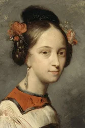 Ritratto della ballerina Marie Taglioni