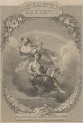 Pagina del titolo di Atlantic Souvenir, 1829