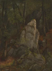 Studio di rocce nella gola di Pearson