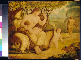 Adamo ed Eva. I primi genitori di Carstens, Asmus Jacob