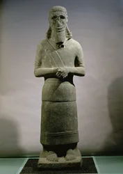 Statua dedicata al dio Haddad-Yishi
