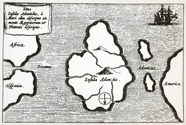 Mappa di Atlantide, da 