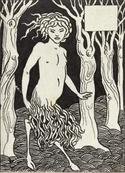 Un fauno, anni 1880