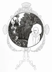 Cul-de-lampe, illustrazione per 