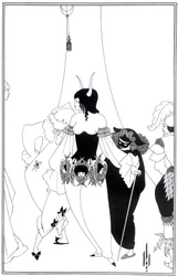 Illustrazione per La Maschera della Morte Rossa di Edgar Allan Poe, 1895