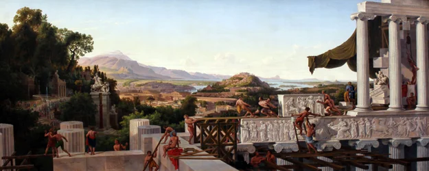 Veduta del Fiore della Grecia