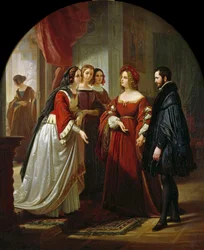 Tasso davanti a Eleonora d