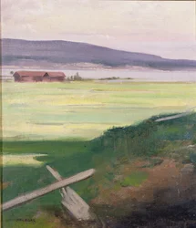 Paesaggio con uno stile, Norrland, Svezia