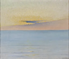 Mare al tramonto