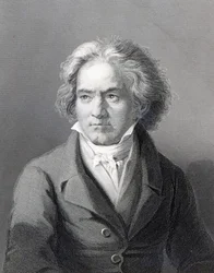 Ludwig van Beethoven, inciso da William Holl il Giovane (incisione)