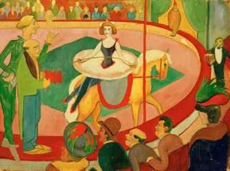 Quadro del circo I: Cavallerizza