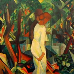 Coppia nel bosco