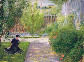 Giardino soleggiato