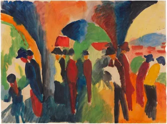 Sotto i portici di Thun, 1913