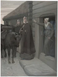 Illustrazione per la “Saga di Njal”