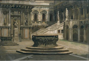 Cortile interno del Palazzo Ducale