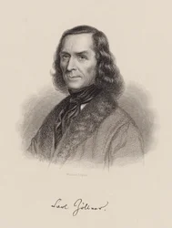 Ritratto del compositore Carl Friedrich Zöllner 1800-1860, c. 1850