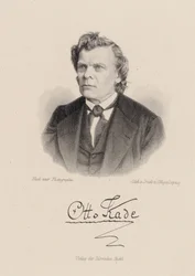 Ritratto del compositore Otto Kade 1819-1900