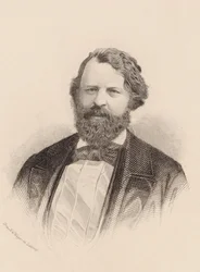 Ritratto del violinista e compositore Joseph Joachim 1831-1907
