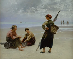 Raccoglitori di cozze, Bretagna