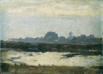Vista su una città