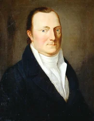 Ritratto del presidente della polizia Ludwig von Manger, c.1825 (olio su tela)