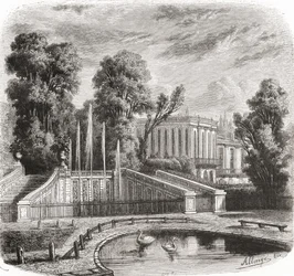 Le Petit Trianon a Versailles, Francia, XIX secolo