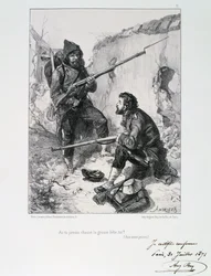 Nelle trincee, Assedio di Parigi, Guerra Franco-Prussiana
