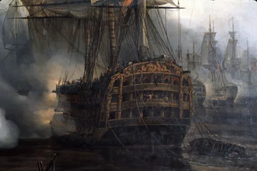Battaglia di Trafalgar (dettaglio)