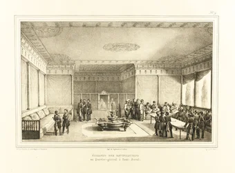 Firma del trattato di Adrianopoli al vecchio palazzo di Edirne, 1834