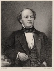 Ritratto del compositore Jacques Fromental Halévy 1799-1862