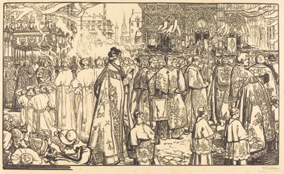 Processione del Corpus Domini a Nantes