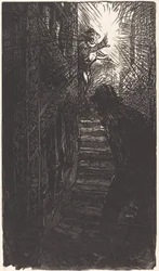 Scala scolpita rue Boutebrie